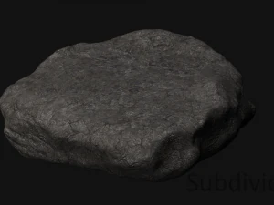 Rock 07 - Base 3D Model