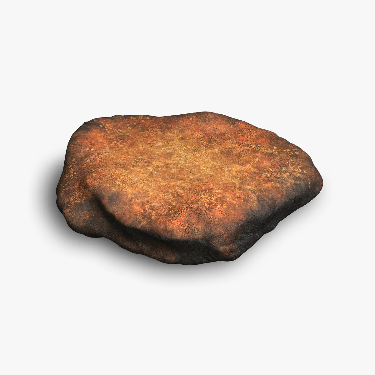Rock 07 - Dust 1 3D Model .c4d .max .obj .3ds .fbx .stl .blend 