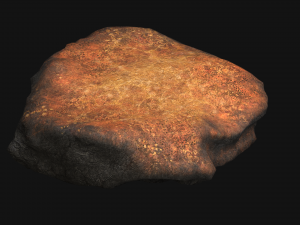 Rock 07 - Dust 1 Model 3D