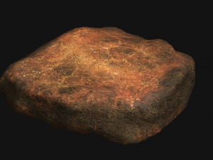 Rock 07 - Dust 2 Model 3D