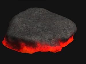 Rock 07 - Lava 3D Model
