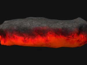 Rock 07 - Lava 3D Model