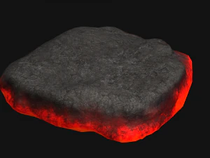Rock 07 - Lava 3D Model