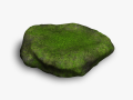 Rock 07 - Moss 3D Model