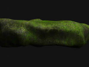 Rock 07 - Moss 3Dモデル