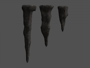 Stalagmite Set - Base 3D Model
