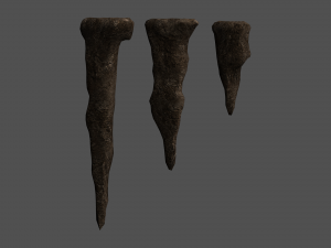 Stalagmite Set - Base 2 3D Model
