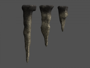 Stalagmite Set - Dust 1 Modello 3D