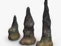 Stalagmite Set - Dust 2 3D Model
