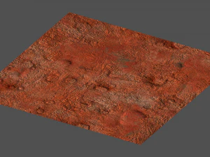 Conjunto Estalagmite - Red Rock Modelo 3D