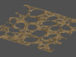 Stalagmite Set - Spider Web 3D Model