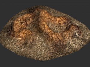 Medieval Junk Pile 3D Model