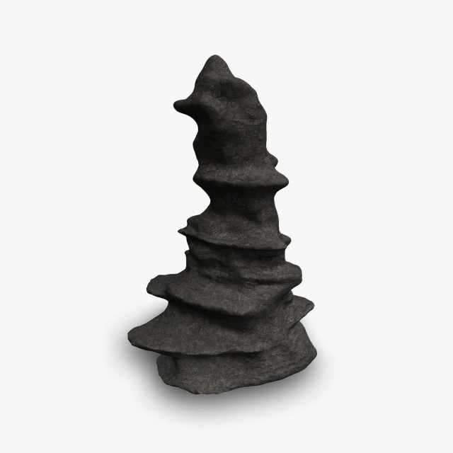 Печерна скеля 02 - База 3D Модель .c4d .max .obj .3ds .fbx .stl .blend