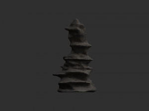 Cave Rock 02 - Base Modèle 3D