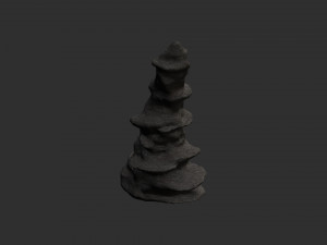 Cave Rock 02 - Base Modèle 3D
