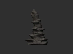 Печерна скеля 02 - База 3D Модель