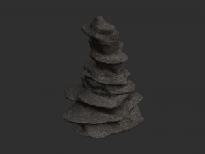Cave Rock 02 - Base Modèle 3D