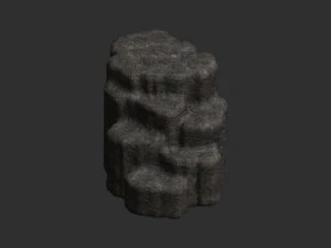Cave Platform 1 - Base 3D Model