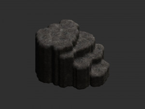 Cave Platform 1 - Base 3D Model