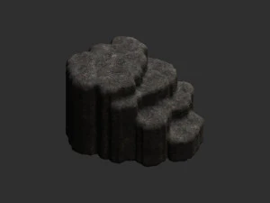 Cave Platform 1 - Base 3D Model