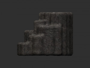 Cave Platform 1 - Base 3D Model