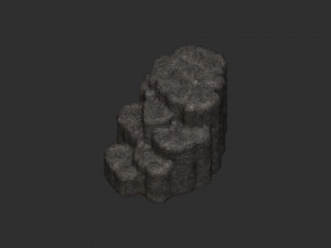 Cave Platform 1 - Base 3D Model