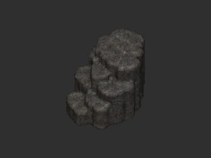 Cave Platform 1 - Base 3D Model
