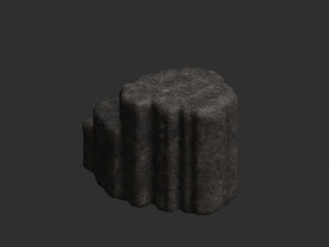 Cave Platform 1 - Base 3D Model