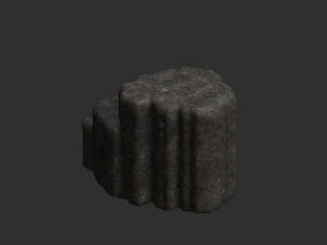 Cave Platform 1 - Base 3D Model