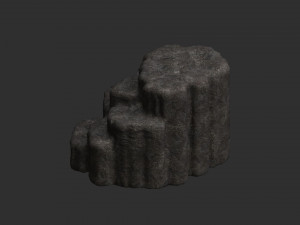 Cave Platform 1 - Base 3D Model