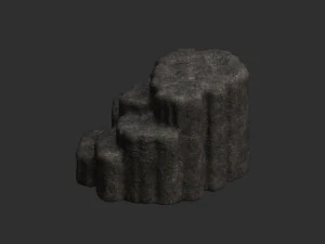 Cave Platform 1 - Base 3D Model