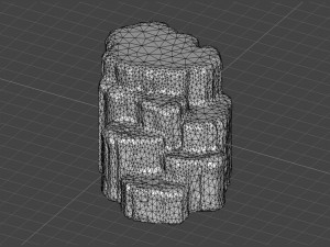Cave Platform 1 - Base 3D Model