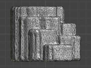 Cave Platform 1 - Base 3D Model