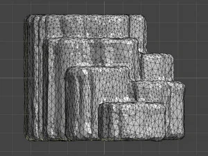 Cave Platform 1 - Base 3D Model