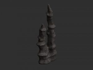 Cave Rock 03 - Base 3D Model