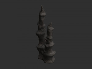 Cave Rock 03 - Base 3D Model