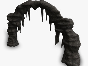 Cave Rock L - Base 3D Model
