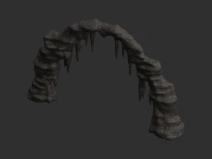 Cave Rock L - Base 3D Model