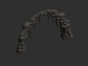 Cave Rock L - Base 3D Model