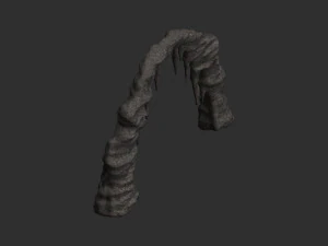 Cave Rock L - Base 3D Model