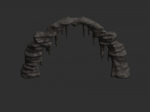 Cave Rock L - Base Modello 3D