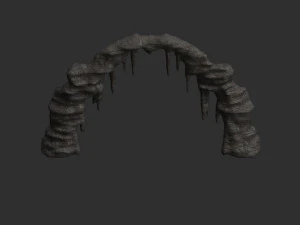 Cave Rock L - Base 3D Model