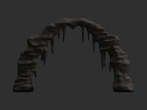 Cave Rock L - Base Modello 3D