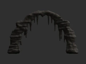 Cave Rock L - Base 3D Model