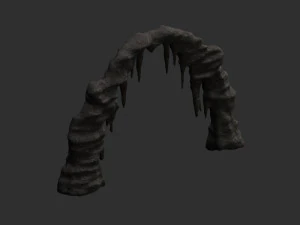 Cave Rock L - Base 3D Model