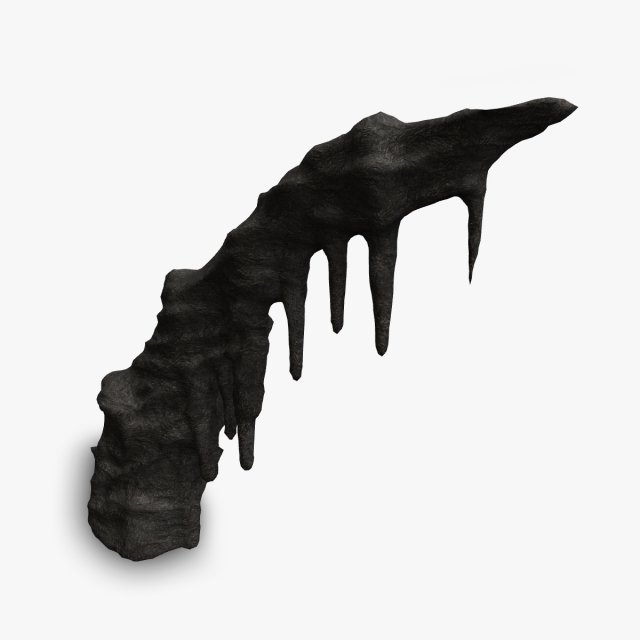Cave Rock K - Base 3D Модель .c4d .max .obj .3ds .fbx .stl .blend