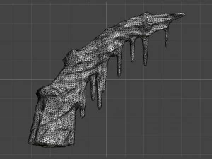 Cave Rock K - Base 3D Model