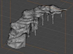 Cave Rock K - Base 3D Model