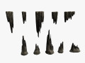 Cave Rock Pack 1 - Light 3Dモデル