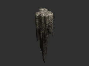 Cave Rock Pack 1 - Light 3D Model